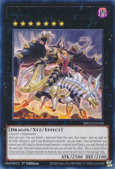 Voloferniges, the Darkest Dragon Doomrider [MP22-EN150] Rare | Jomio and Rueliete's Cards and Comics