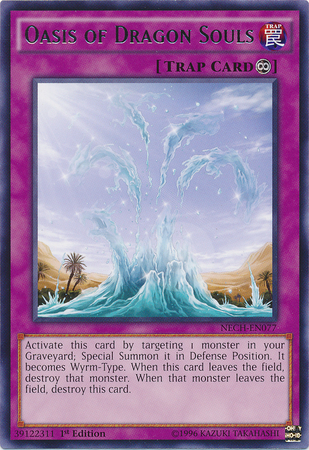 Oasis of Dragon Souls [NECH-EN077] Rare | Jomio and Rueliete's Cards and Comics
