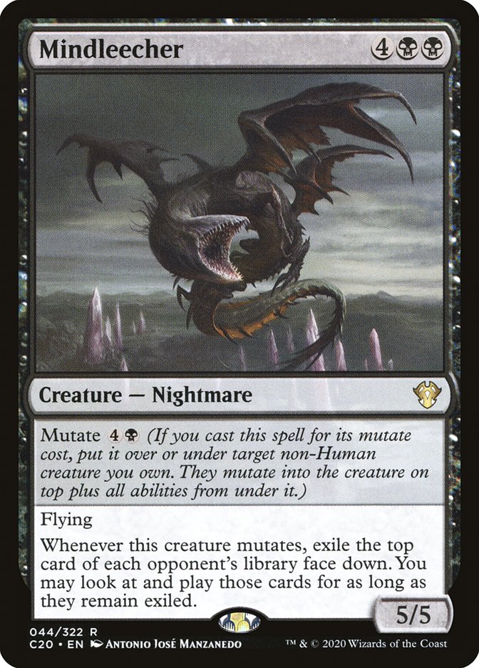 Mindleecher [Commander 2020] | Jomio and Rueliete's Cards and Comics