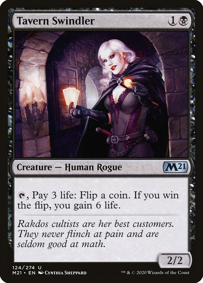 Tavern Swindler [Core Set 2021] | Jomio and Rueliete's Cards and Comics