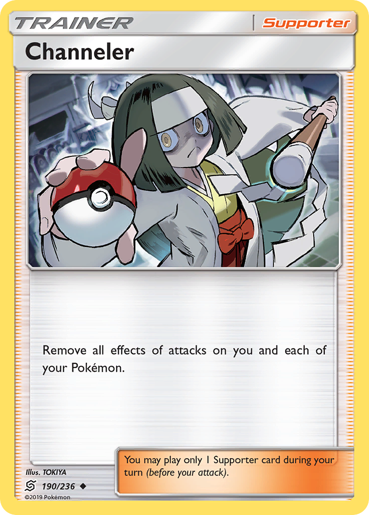 Channeler (190/236) [Sun & Moon: Unified Minds] | Jomio and Rueliete's Cards and Comics