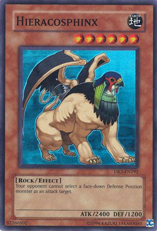 Hieracosphinx [DR3-EN192] Super Rare | Jomio and Rueliete's Cards and Comics