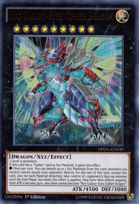 Neo Galaxy-Eyes Cipher Dragon [DPDG-EN039] Ultra Rare | Jomio and Rueliete's Cards and Comics