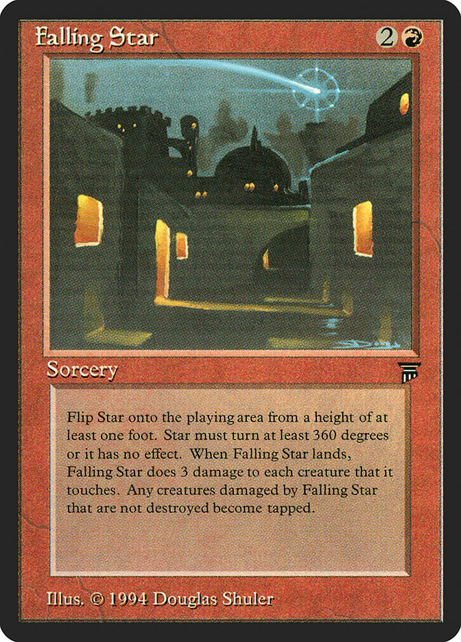 Falling Star [Legends] | Jomio and Rueliete's Cards and Comics