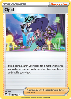 Opal (158/185) [Sword & Shield: Vivid Voltage] | Jomio and Rueliete's Cards and Comics