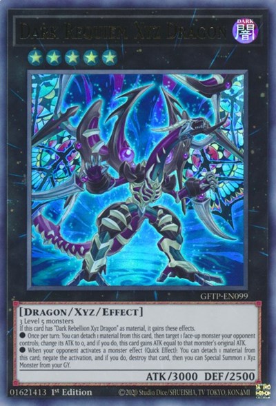 Dark Requiem Xyz Dragon [GFTP-EN099] Ultra rare | Jomio and Rueliete's Cards and Comics