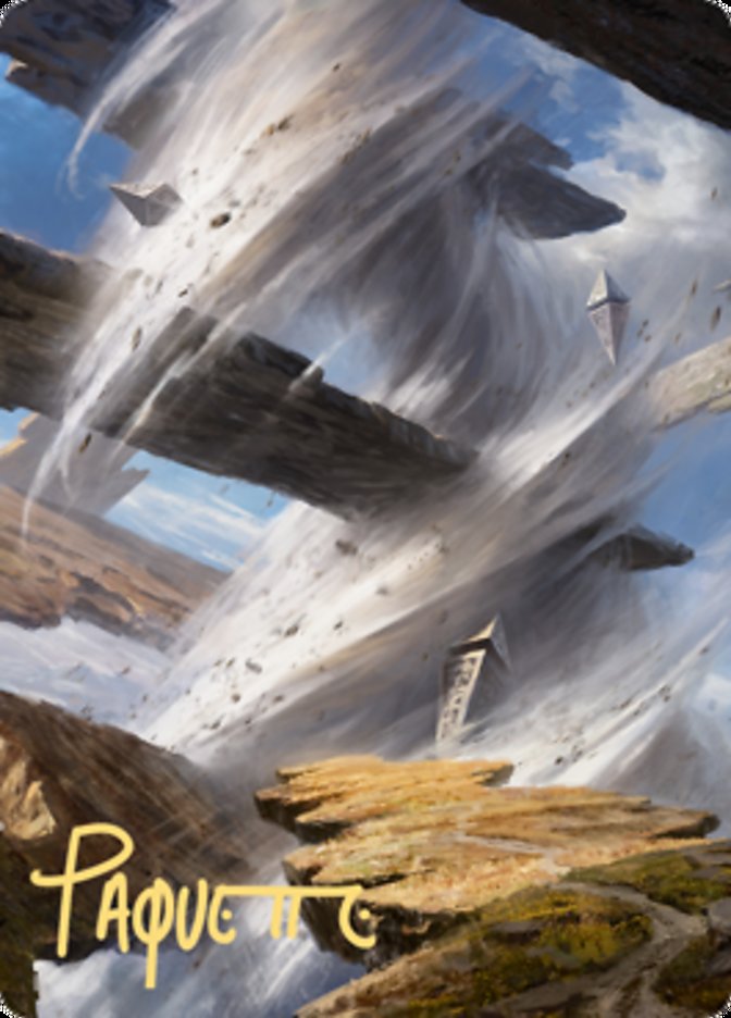Plains 2 Art Card (Gold-Stamped Signature) [Zendikar Rising Art Series] | Jomio and Rueliete's Cards and Comics