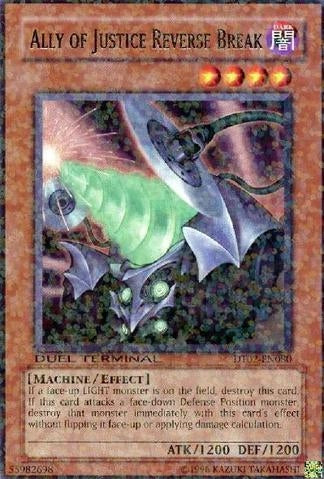 Ally of Justice Reverse Break [DT02-EN080] Rare | Jomio and Rueliete's Cards and Comics