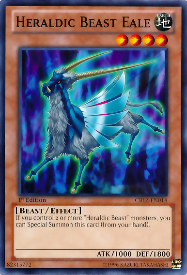 Heraldic Beast Eale [CBLZ-EN014] Common | Jomio and Rueliete's Cards and Comics