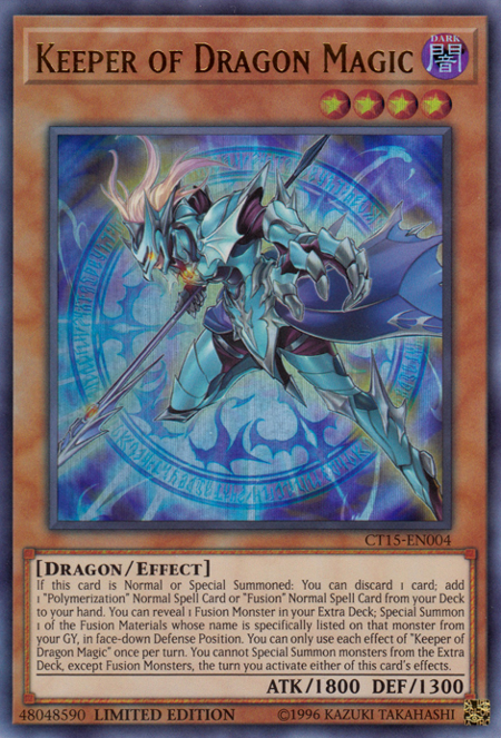 Keeper of Dragon Magic [CT15-EN004] Ultra Rare | Jomio and Rueliete's Cards and Comics