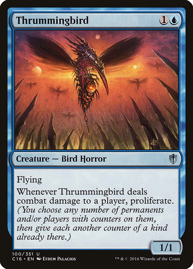 Thrummingbird [Commander 2016] | Jomio and Rueliete's Cards and Comics