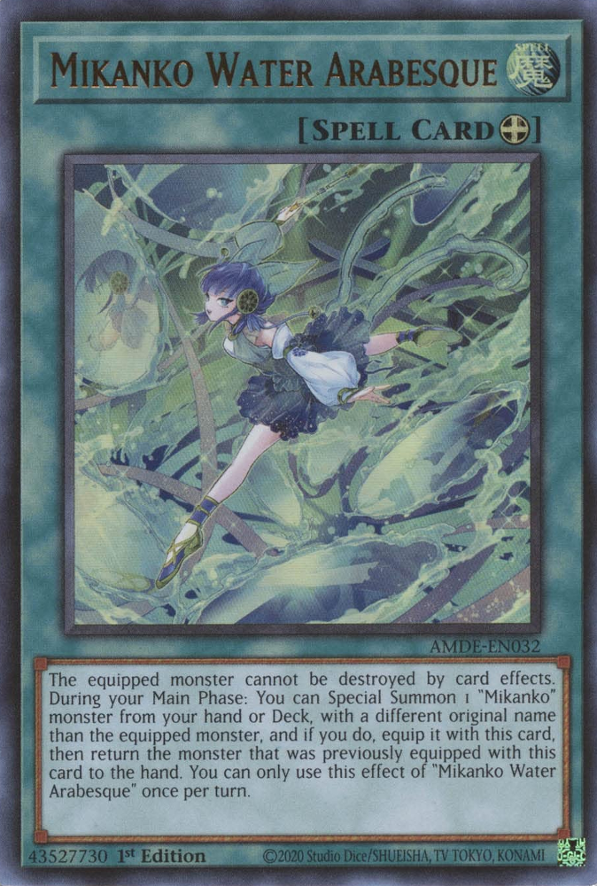 Mikanko Water Arabesque [AMDE-EN032] Ultra Rare | Jomio and Rueliete's Cards and Comics