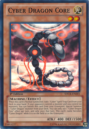 Cyber Dragon Core [SDCR-EN001] Super Rare | Jomio and Rueliete's Cards and Comics