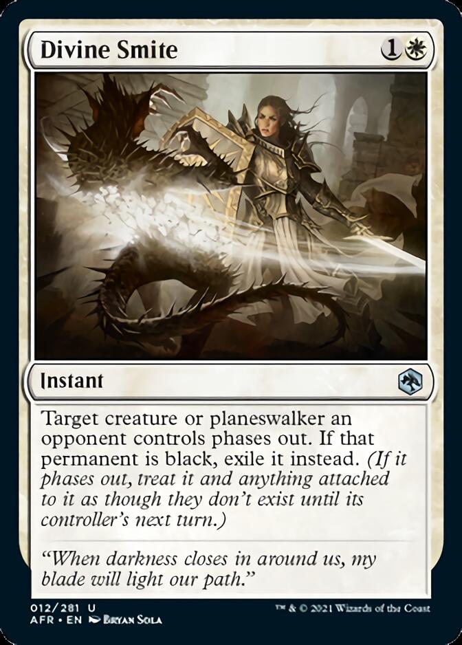 Divine Smite [Dungeons & Dragons: Adventures in the Forgotten Realms] | Jomio and Rueliete's Cards and Comics