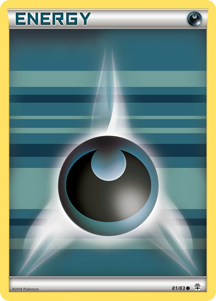 Darkness Energy (81/83) [XY: Generations] | Jomio and Rueliete's Cards and Comics