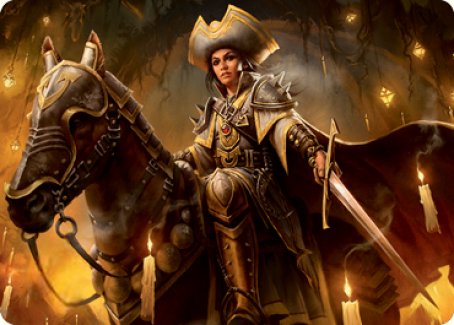 Seasoned Cathar Art Card [Innistrad: Midnight Hunt Art Series] | Jomio and Rueliete's Cards and Comics