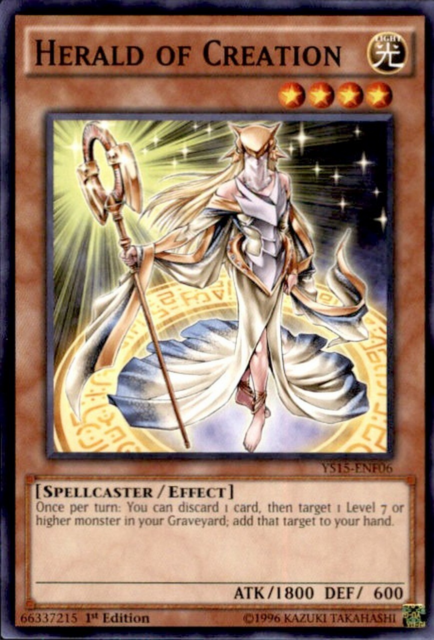 Herald of Creation [YS15-ENF06] Common | Jomio and Rueliete's Cards and Comics