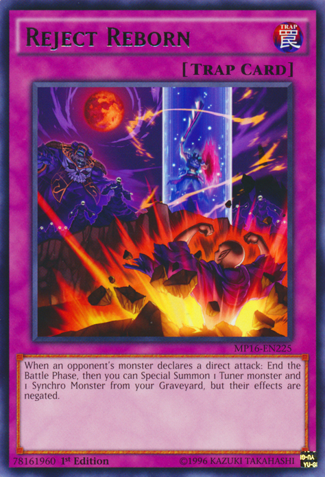 Reject Reborn [MP16-EN225] Rare | Jomio and Rueliete's Cards and Comics
