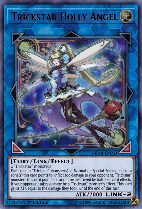Trickstar Holly Angel [MP18-EN063] Ultra Rare | Jomio and Rueliete's Cards and Comics
