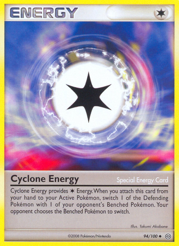 Cyclone Energy (94/100) [Diamond & Pearl: Stormfront] | Jomio and Rueliete's Cards and Comics