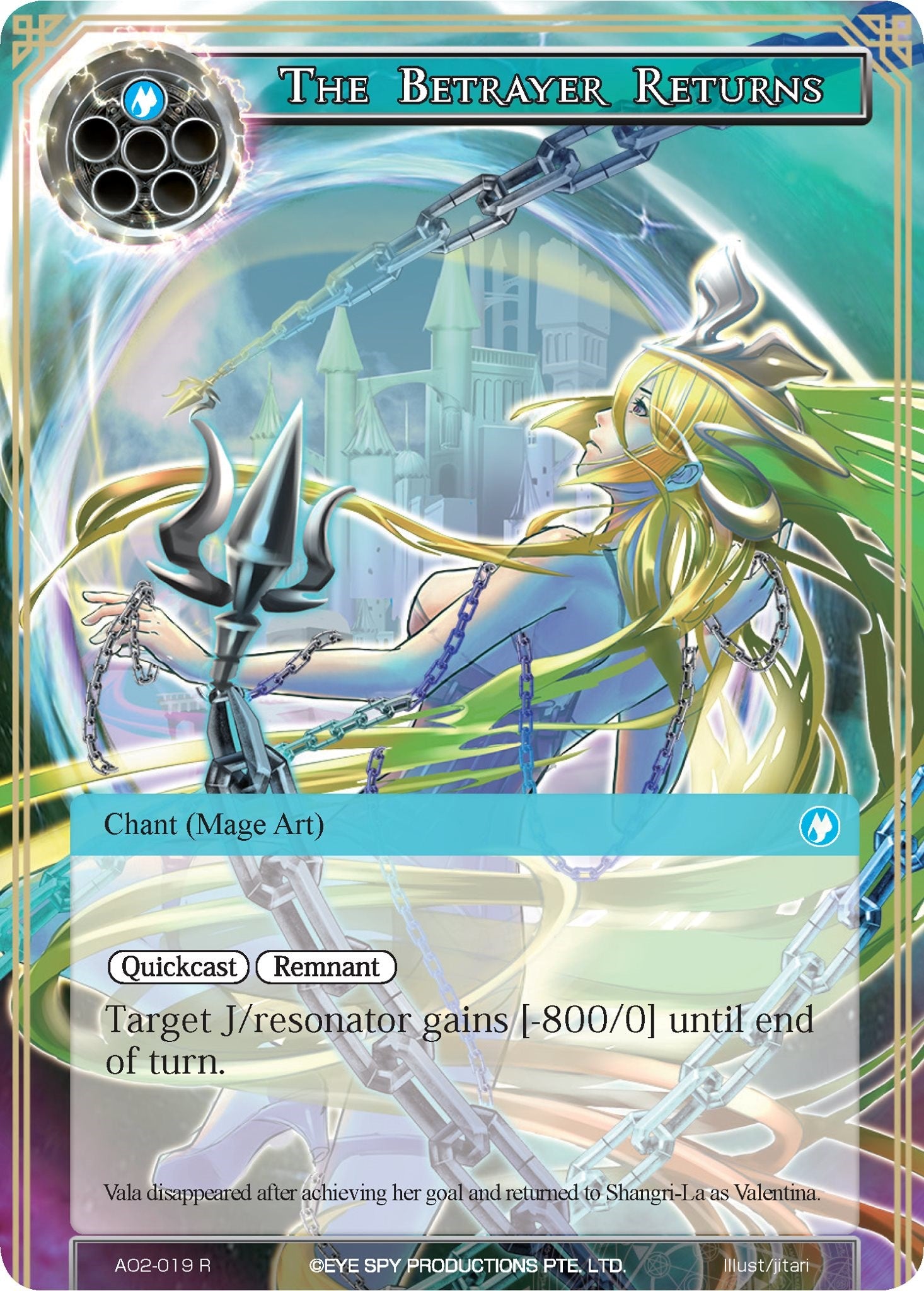 The Betrayer Returns (AO2-019) [Alice Origin II] | Jomio and Rueliete's Cards and Comics