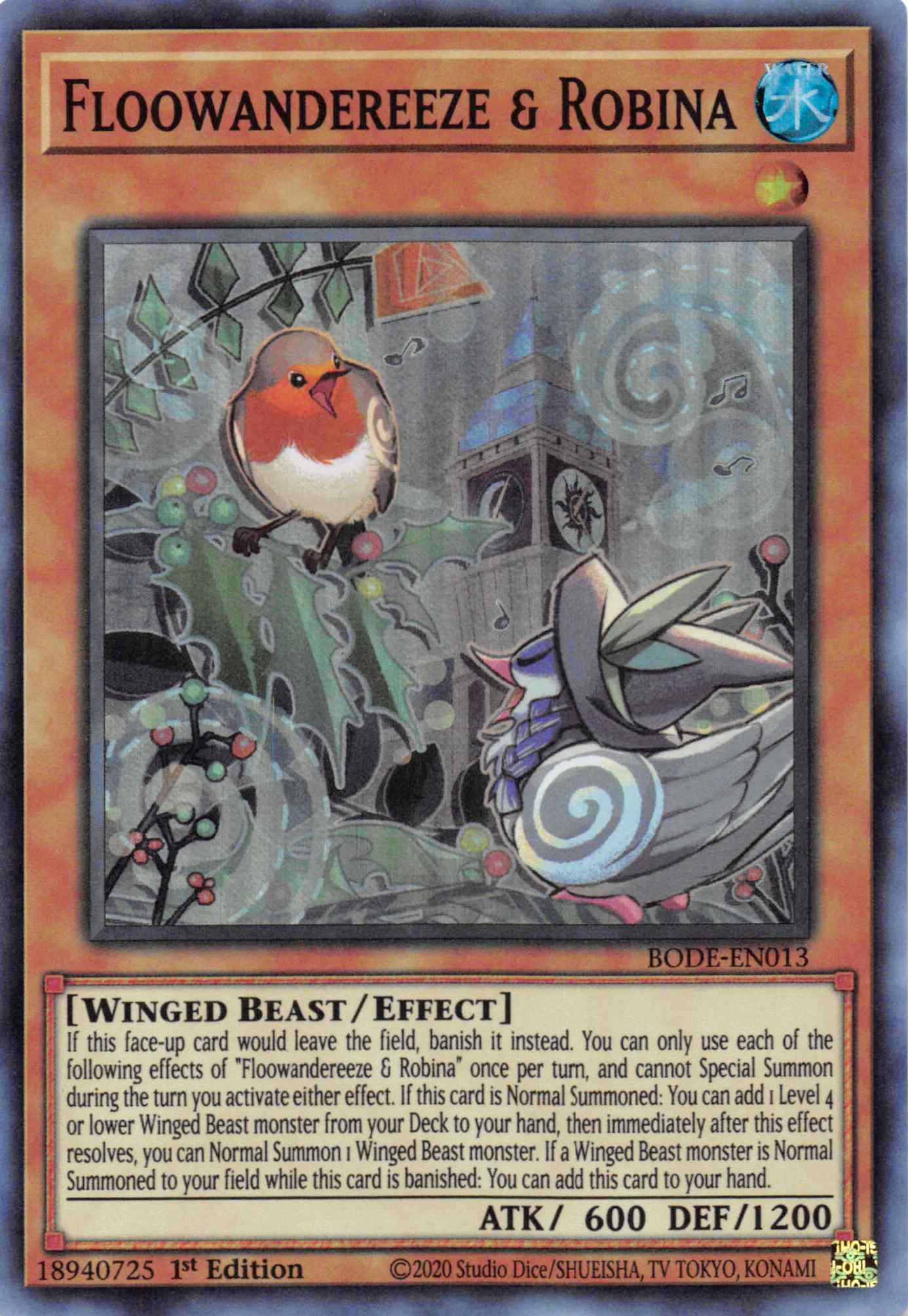 Floowandereeze & Robina [BODE-EN013] Super Rare | Jomio and Rueliete's Cards and Comics