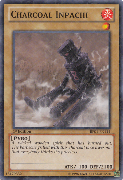 Charcoal Inpachi [BP01-EN114] Starfoil Rare | Jomio and Rueliete's Cards and Comics