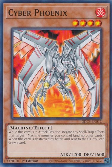 Cyber Phoenix [SDCS-EN012] Common | Jomio and Rueliete's Cards and Comics