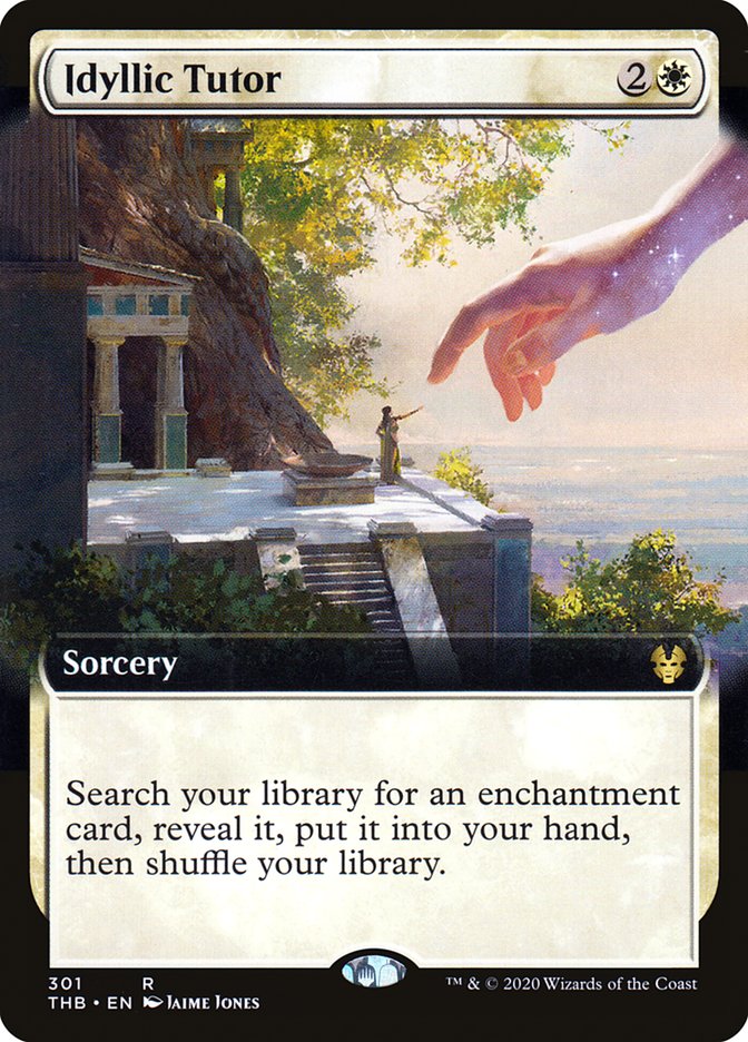 Idyllic Tutor (Extended Art) [Theros Beyond Death] | Jomio and Rueliete's Cards and Comics