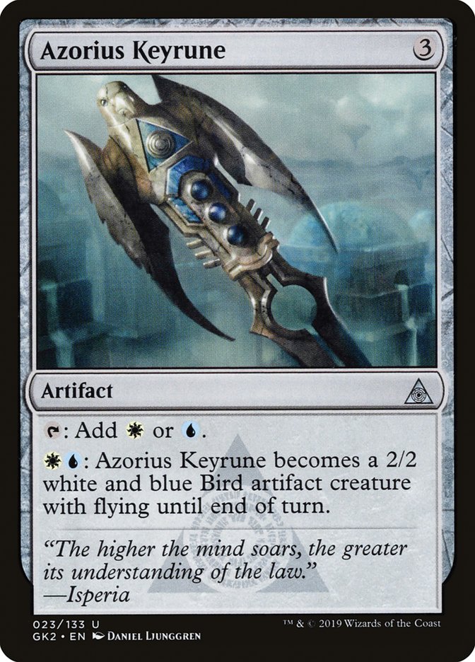 Azorius Keyrune [Ravnica Allegiance Guild Kit] | Jomio and Rueliete's Cards and Comics