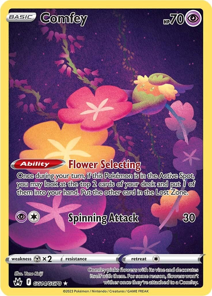 Comfey (GG14/GG70) [Sword & Shield: Crown Zenith] | Jomio and Rueliete's Cards and Comics