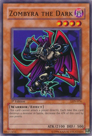 Zombyra the Dark [LON-074] Common | Jomio and Rueliete's Cards and Comics