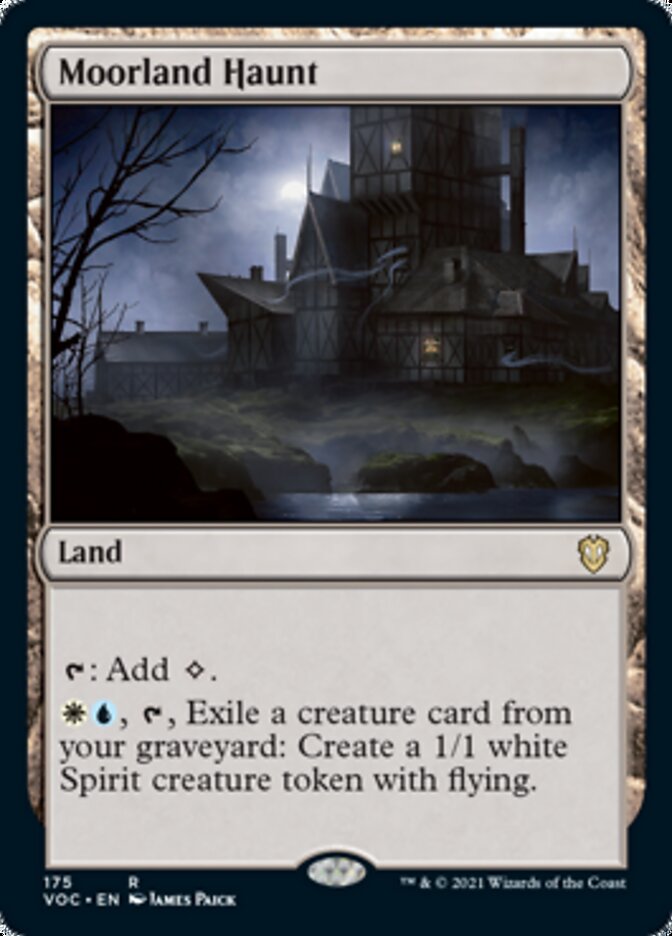 Moorland Haunt [Innistrad: Crimson Vow Commander] | Jomio and Rueliete's Cards and Comics
