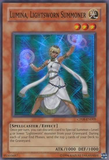 Lumina, Lightsworn Summoner [CP08-EN005] Super Rare | Jomio and Rueliete's Cards and Comics
