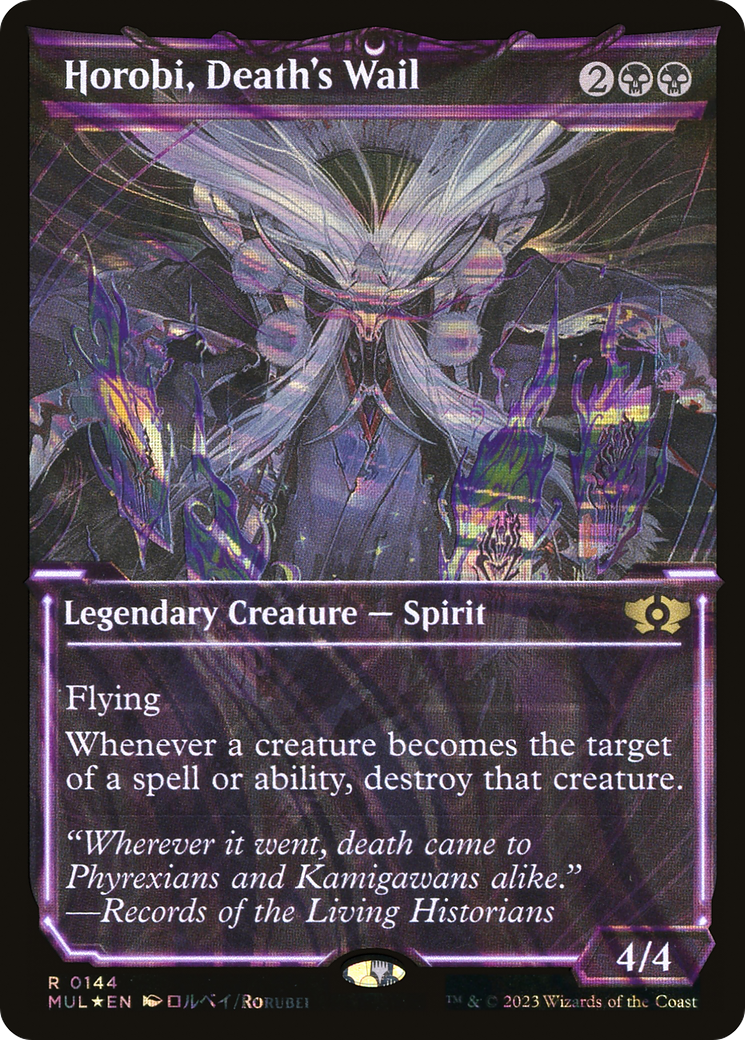 Horobi, Death's Wail (Halo Foil) [Multiverse Legends] | Jomio and Rueliete's Cards and Comics