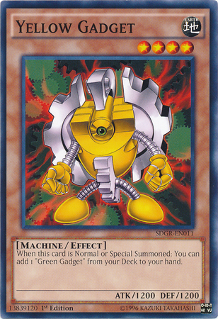 Yellow Gadget [SDGR-EN011] Common | Jomio and Rueliete's Cards and Comics