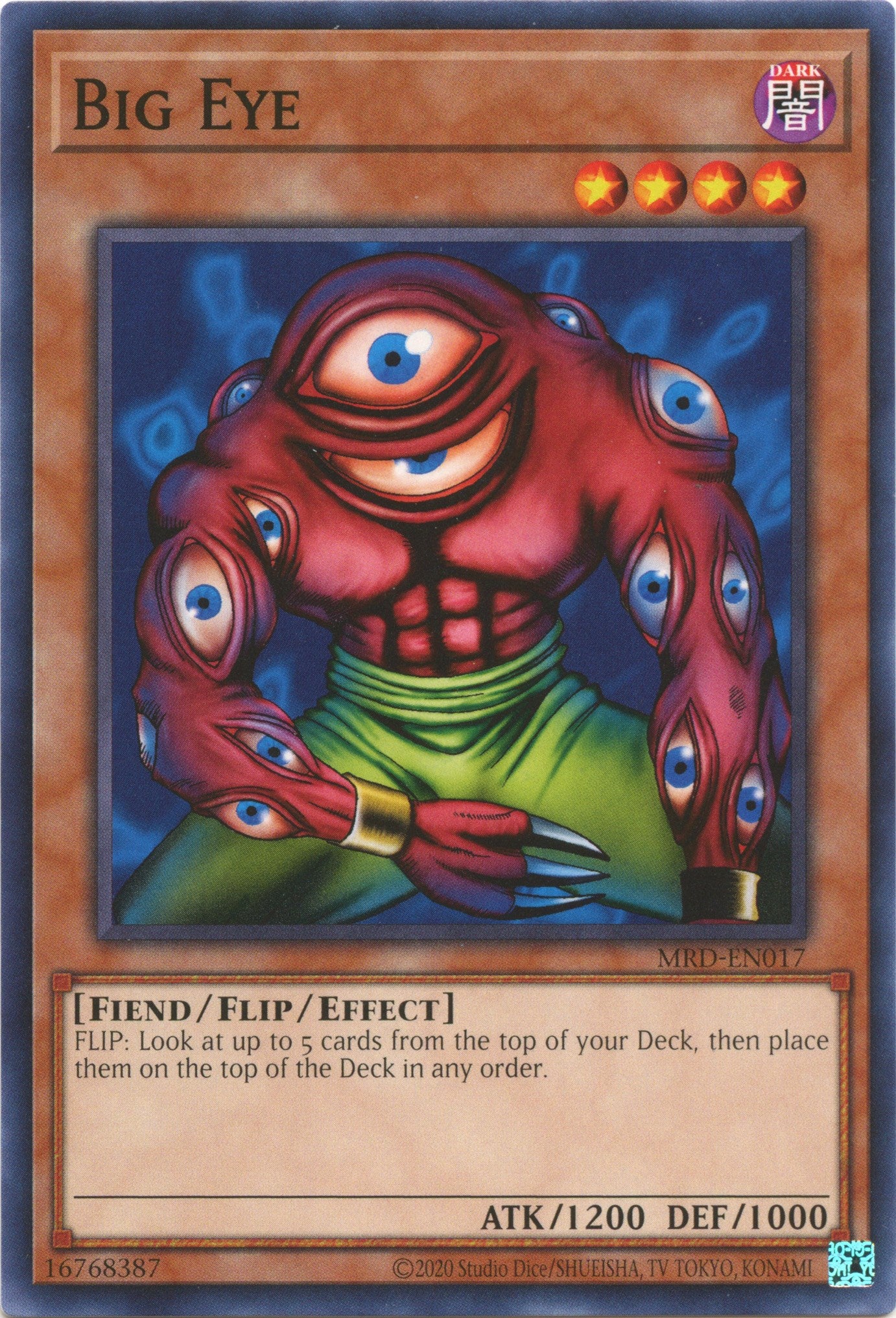 Big Eye (25th Anniversary) [MRD-EN017] Common | Jomio and Rueliete's Cards and Comics