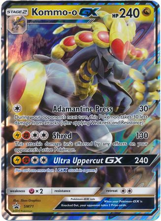 Kommo-o GX (SM71) (Jumbo Card) [Sun & Moon: Black Star Promos] | Jomio and Rueliete's Cards and Comics