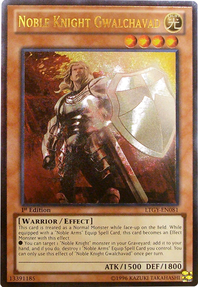 Noble Knight Gwalchavad (UTR) [LTGY-EN081] Ultimate Rare | Jomio and Rueliete's Cards and Comics