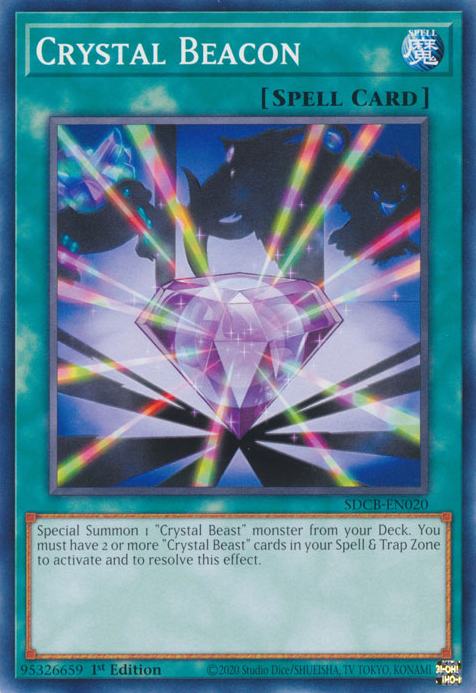 Crystal Beacon [SDCB-EN020] Common | Jomio and Rueliete's Cards and Comics