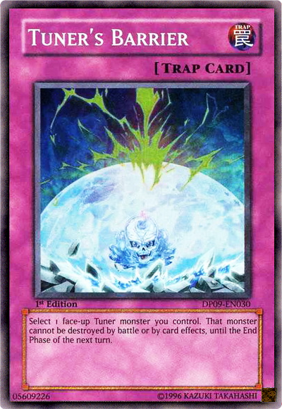 Tuner's Barrier [DP09-EN030] Super Rare | Jomio and Rueliete's Cards and Comics