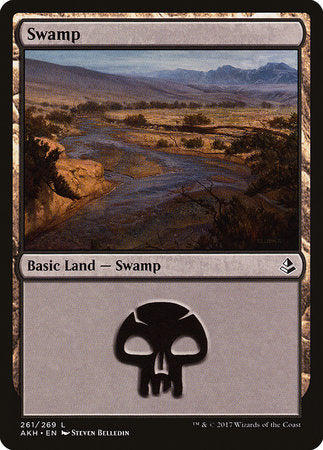 Swamp (261) [Amonkhet] | Jomio and Rueliete's Cards and Comics