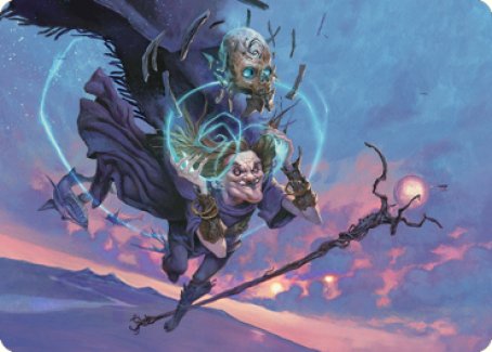 Zur, Eternal Schemer Art Card 1 [Dominaria United Art Series] | Jomio and Rueliete's Cards and Comics