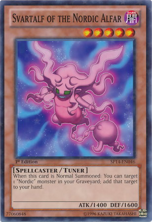 Svartalf of the Nordic Alfar [SP14-EN046] Starfoil Rare | Jomio and Rueliete's Cards and Comics
