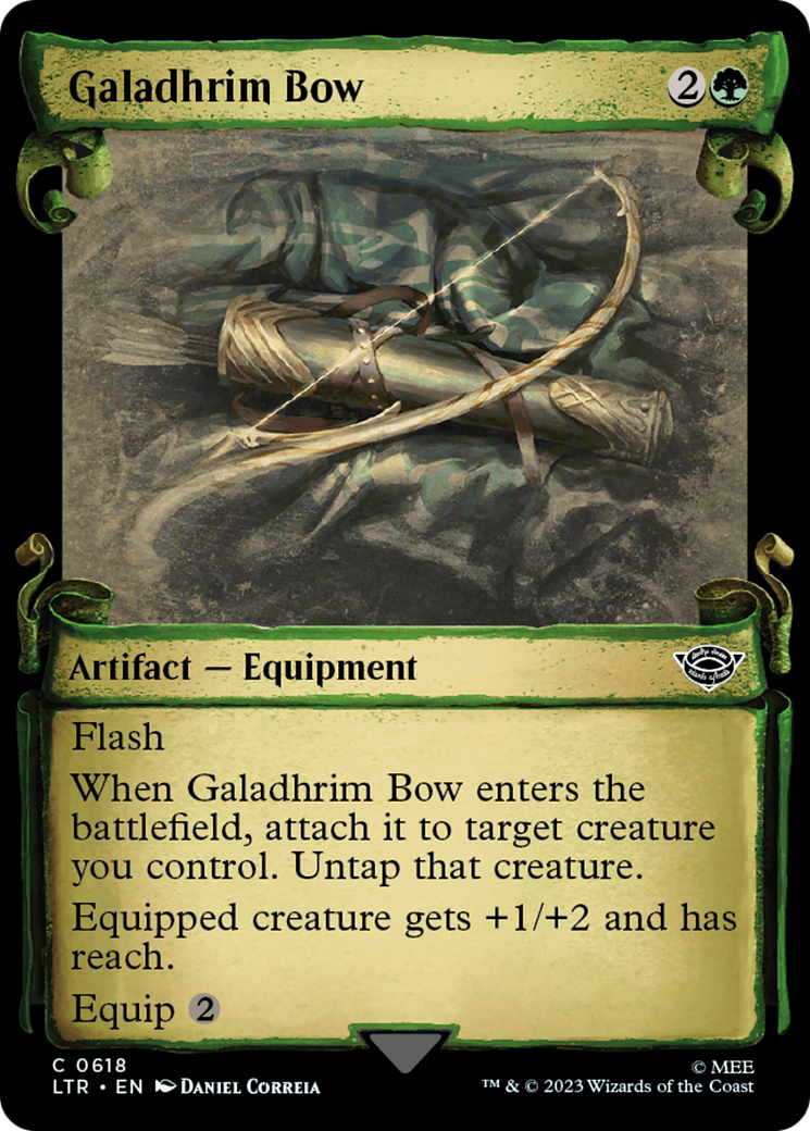 Galadhrim Bow [The Lord of the Rings: Tales of Middle-Earth Showcase Scrolls] | Jomio and Rueliete's Cards and Comics