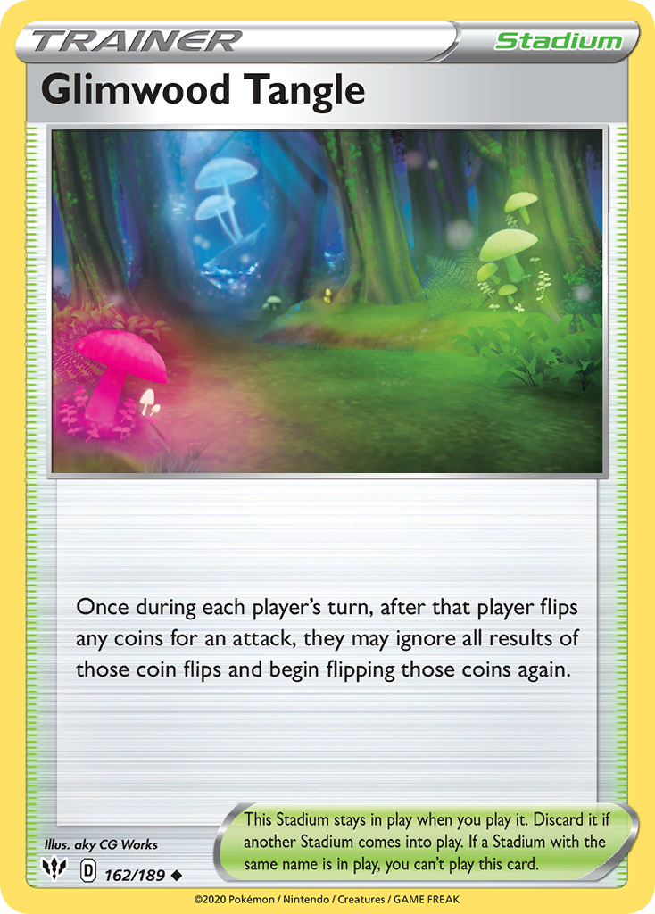 Glimwood Tangle (162/189) [Sword & Shield: Darkness Ablaze] | Jomio and Rueliete's Cards and Comics