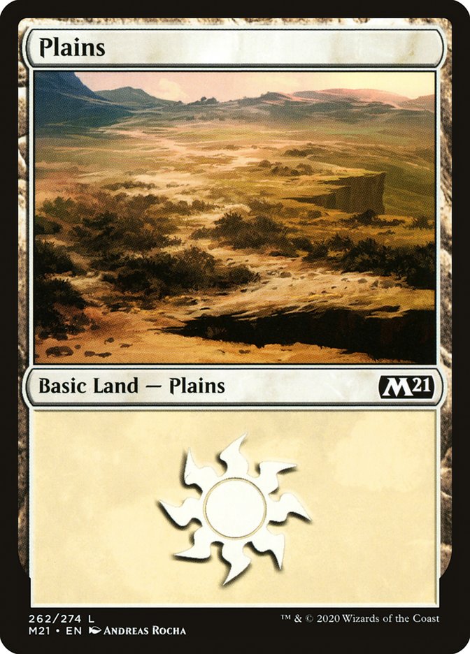 Plains (262) [Core Set 2021] | Jomio and Rueliete's Cards and Comics