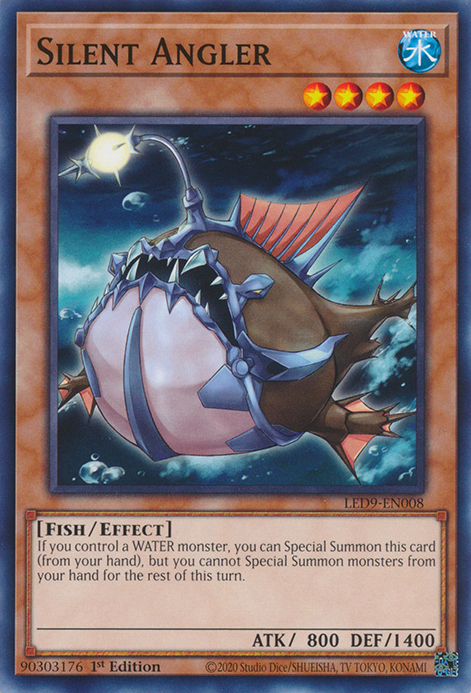 Silent Angler [LED9-EN008] Common | Jomio and Rueliete's Cards and Comics