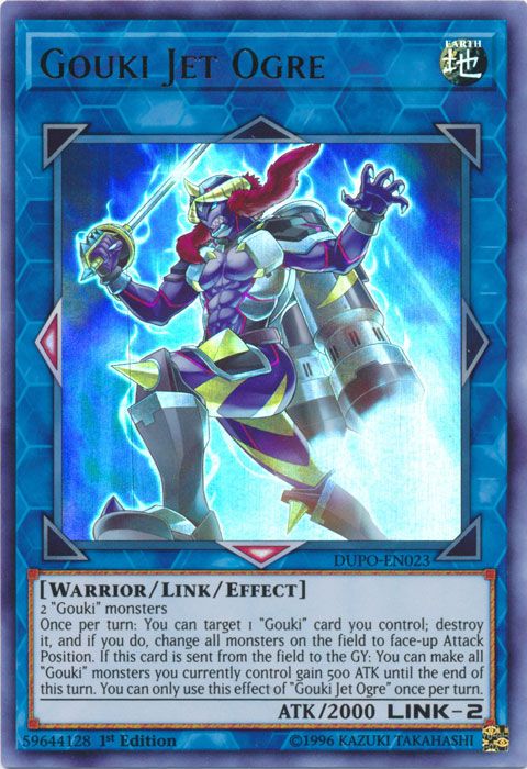 Gouki Jet Ogre [DUPO-EN023] Ultra Rare | Jomio and Rueliete's Cards and Comics