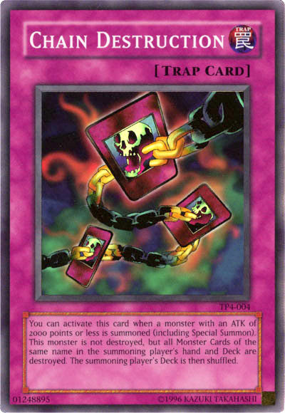 Chain Destruction [TP4-004] Super Rare | Jomio and Rueliete's Cards and Comics
